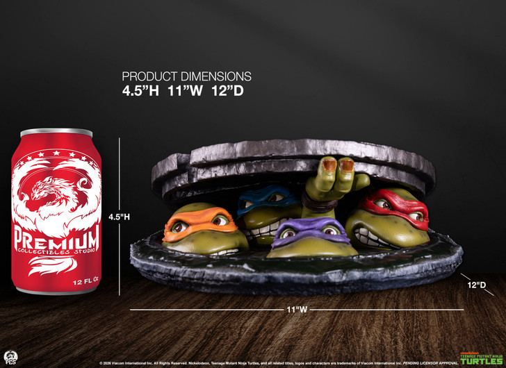 TMNT - Underground 1:4 Scale Tabletop Edition