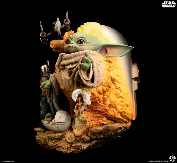 The Mandalorian - Fine Art Bust Premium Collectibles Studio (PCS) Star Wars Collectible Figure