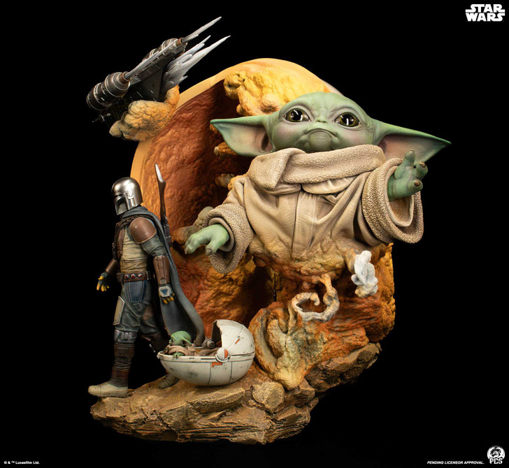 The Mandalorian - Fine Art Bust Premium Collectibles Studio (PCS) Star Wars Collectible Figure