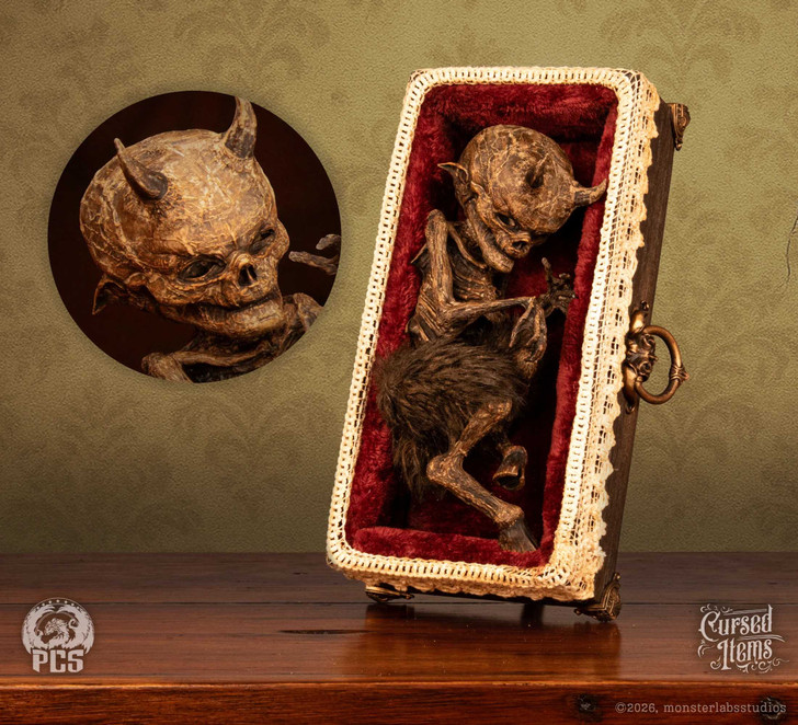 Mummified Satyr Specimen Premium Collectibles Studio (PCS) Monster Labs Studio - Cursed Items Collectible Figure