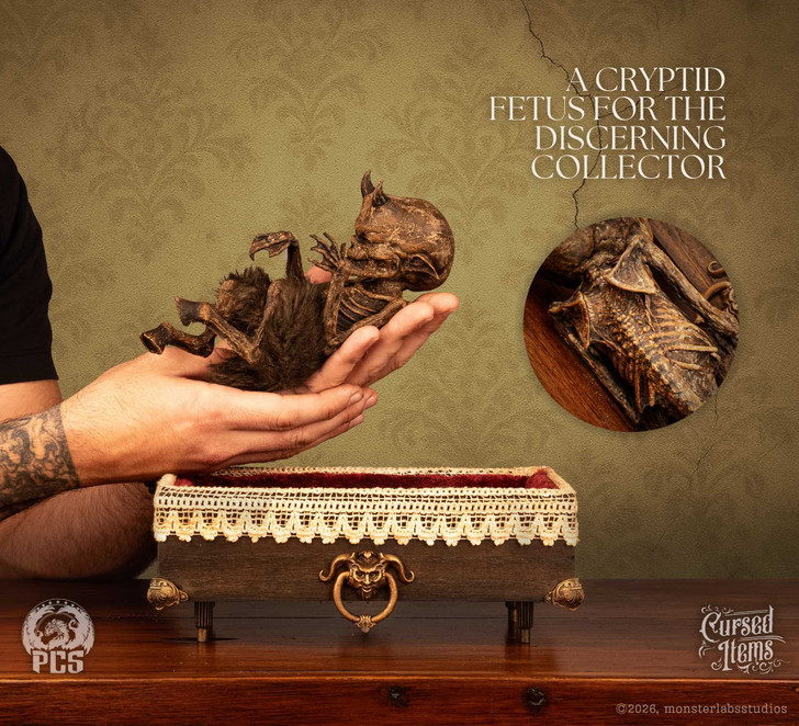 Mummified Satyr Specimen Premium Collectibles Studio (PCS) Monster Labs Studio - Cursed Items Collectible Figure