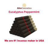 Wholesale Eucalyptus Peppermint Incense Sticks – 11" Bulk Pack | 85–100 Count
