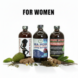 Women Wellness Living, Soursop Bitters, Sea Moss Bladder Wrack Living Bitters 16 OZ. (Pack Of 3)