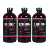 Elderberry Wellness Detox (Pack of 3) 16 oz Bottle