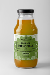 Soursop & Moringa Sea Moss Juice Tea 16 oz