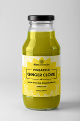 Sunset Tea with Pineapple, Ginger, Clove & Organic Sea Moss – 16 oz