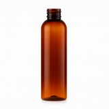 Amber PET Cosmo Round Bottle– 1 oz to 8 oz