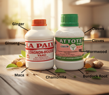 Attote and La Paix (Pack of 2) Natural Herb Bitter 16 oz Bottle