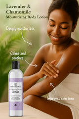Lavender & Chamomile – Moisturizing Body Lotion (8 oz)