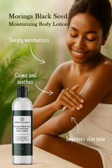 Moringa Black Seed – Moisturizing Body Lotion (8 oz)