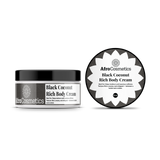 Black Coconut – Rich body cream or Body Cream Soufflé (8 oz)