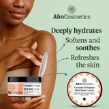 Rich body cream or Body Cream Soufflé – Coconut & Papaya (8 oz)