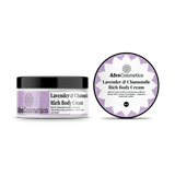 Rich body cream or Body Cream Soufflé – Lavender & Chamomile (8 oz)