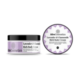 Lavender & Chamomile – Rich body cream or Body Cream Soufflé (8 oz)
