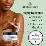 Lavender Vanilla – Rich body cream or Body Cream Soufflé (8 oz)