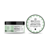 Acne & Eczema – Rich body cream or Body Cream Soufflé (8 oz)