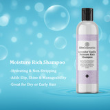 Moisture Rich Shampoo – Lavender Vanilla (Type) (8 oz)