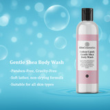 Gentle Shea Body Wash – Creamy Coconut (8 oz)