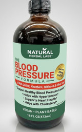 Natural Herbal Labs Blood Pressure Formula 16 oz Bottle