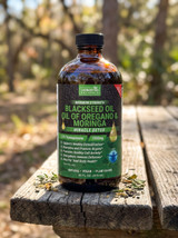 Blackseed, Oregano & Moringa Formula by Livingston Natural 16 oz Bottle