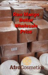 Raw Mango Butter Bulk Wholesale, Natural Organic Unrefined Cold Pressed For Moisturizing, Hair, Body, Lotions, Soaps, Lip Balms