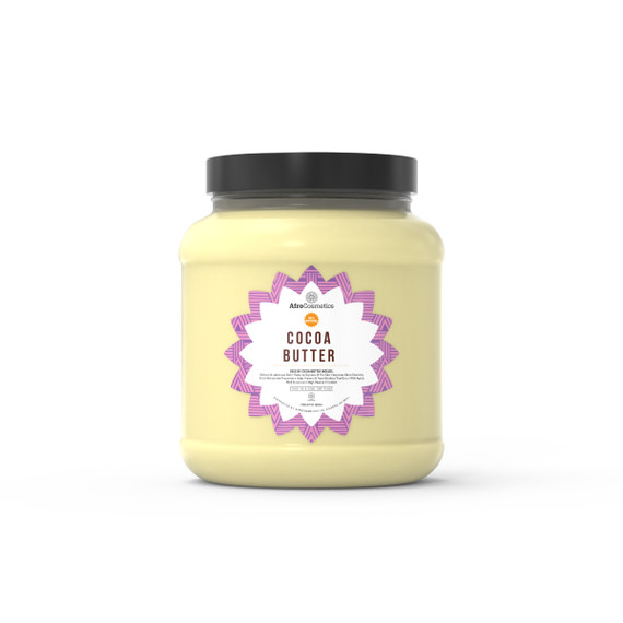 Raw Cocoa Butter Jar – Unrefined, Cold Pressed
