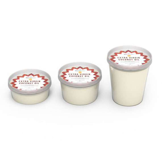 Extra Virgin Coconut Oil – 8 oz / 16 oz / 32 oz /64 oz
