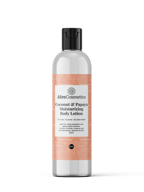 Coconut & Papaya – Moisturizing Body Lotion (8 oz)