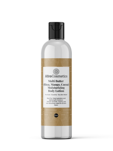 Multi Butter (Shea, Mango, Cocoa) – Moisturizing Body Lotion (8 oz)