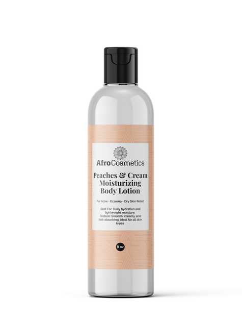 Peaches & Cream – Moisturizing Body Lotion (8 oz)