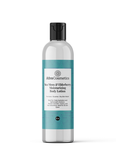 Sea Moss & Elderberry – Moisturizing Body Lotion (8 oz)
