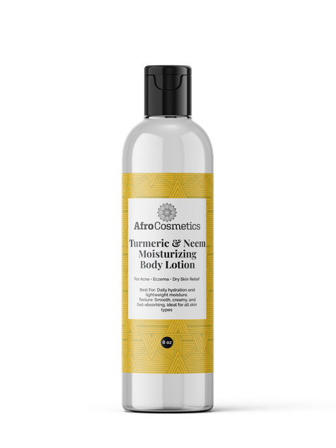 Turmeric & Neem – Moisturizing Body Lotion (8 oz)