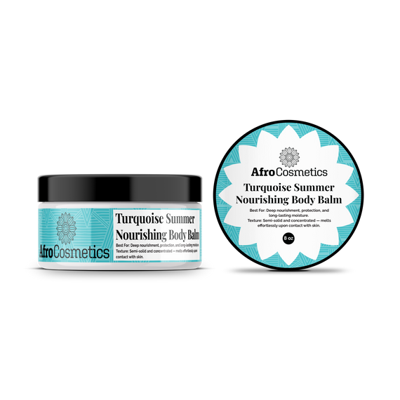 Turquoise Summer – Nourishing Body Balm) (8 oz)