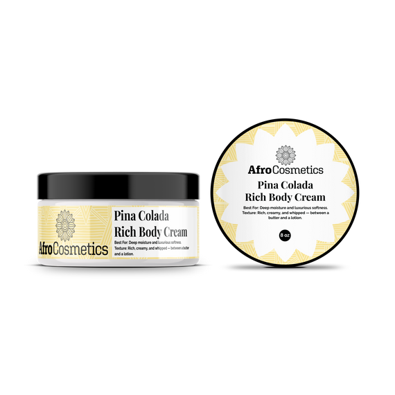 Pina Colada – Rich body cream or Body Cream Soufflé (8 oz)
