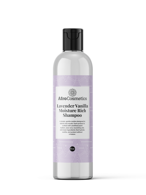 Moisture Rich Shampoo – Lavender Vanilla (Type) (8 oz)
