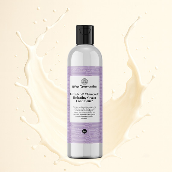 Hydrating Cream Conditioner – Lavender & Chamomile (8 oz)