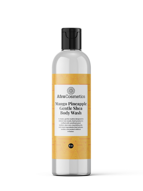 Gentle Shea Body Wash – Mango Pineapple (8 oz)