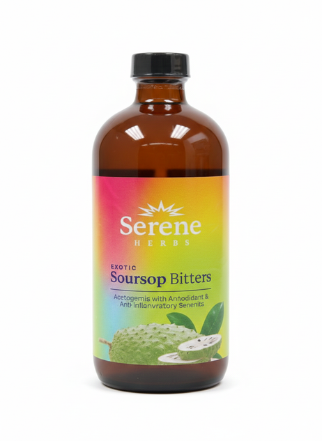 Soursop Bitters, 100% Pure Natural Detox Herb 16 oz