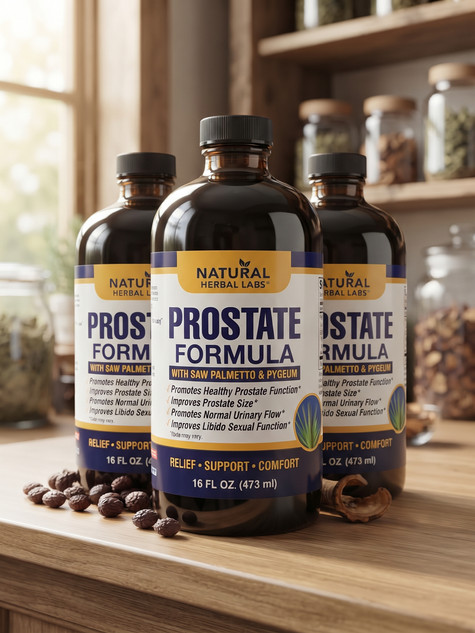 Prostate Formula by Natural Herbal Labs 16 oz Bottle (Pack of 3)