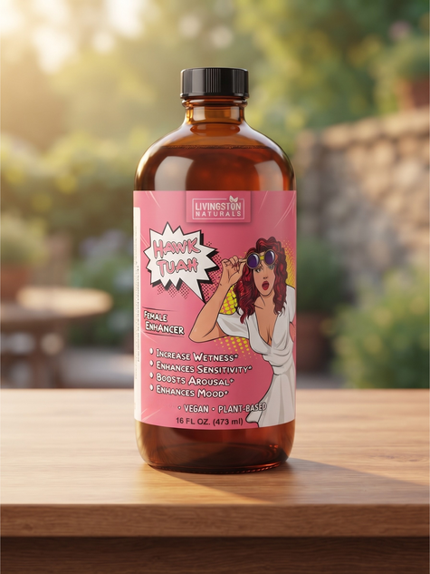Hawk Tuah Female Enhancer by Livingston Natural 16 oz Bottle