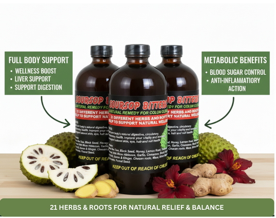 Soursop Bitters, African Herbs & Roots