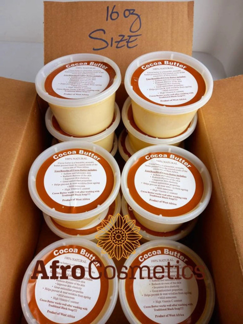 Raw Cocoa Butter – 100% Pure Unrefined Cold-Pressed, Wholesale