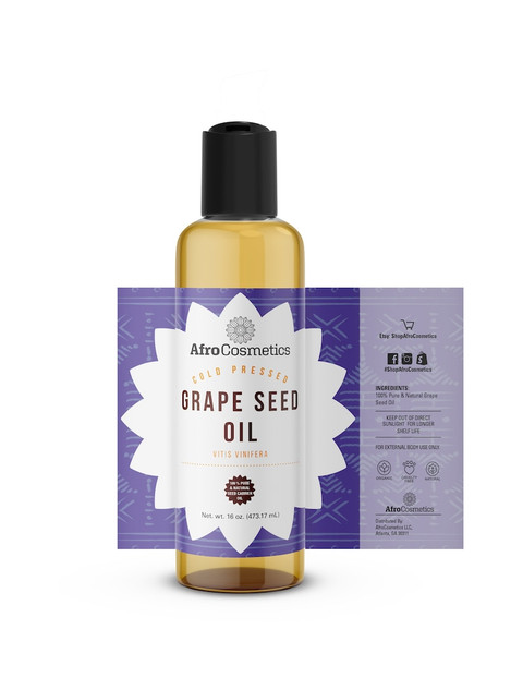 Grapeseed oil ,100% Pure Natural Unrefined