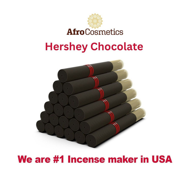 Wholesale Hershey Chocolate Incense Sticks – 11" Bulk Pack | 85–100 Count