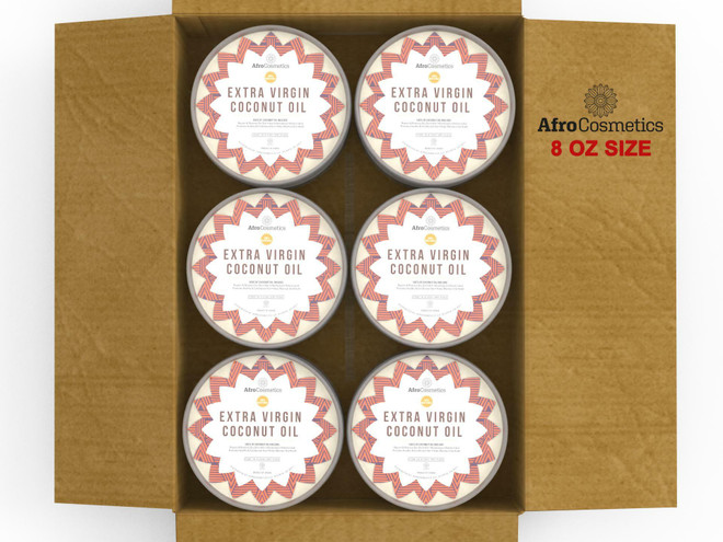 Extra Virgin Coconut Oil – Bulk Box (8 oz / 16 oz / 32 oz Jars)