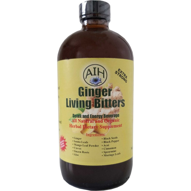 Ginger Living Bitters -16 oz bottle