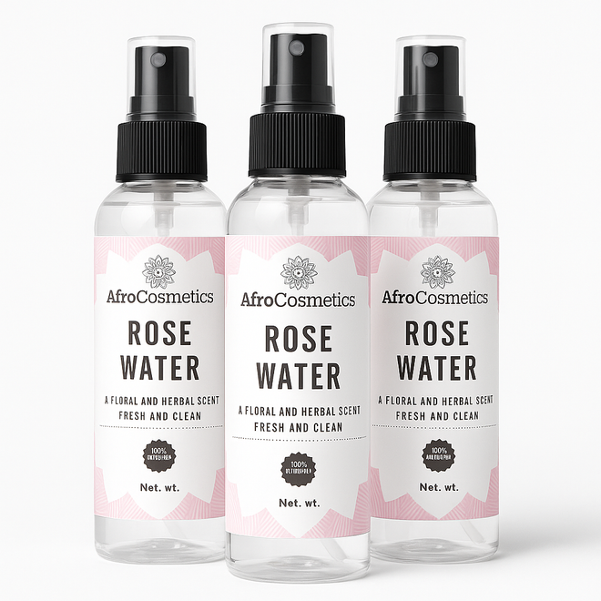 Rose Water (Hydrosol) – Rejuvenating Toner, Floral Mist & Natural Skin Refresher