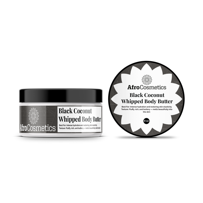 Black Coconut – Whipped Body Butter (8 oz)