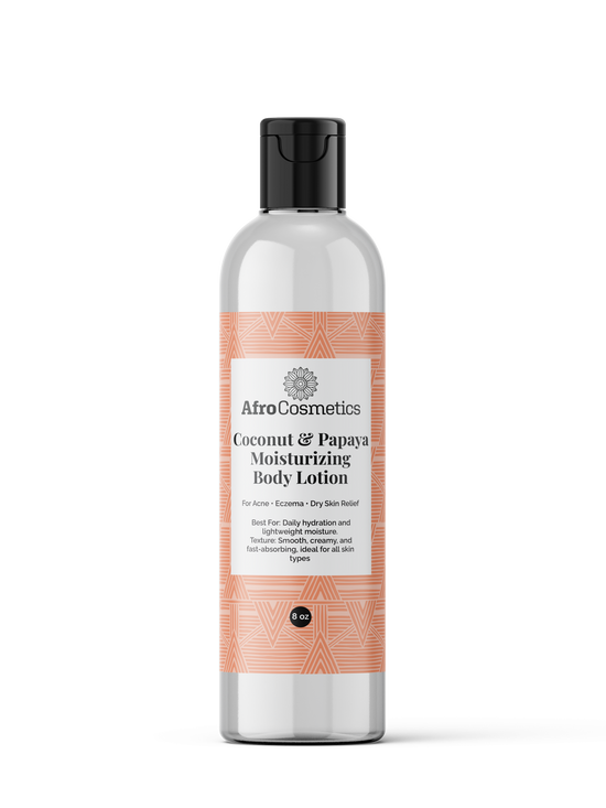 Coconut & Papaya – Moisturizing Body Lotion (8 oz)