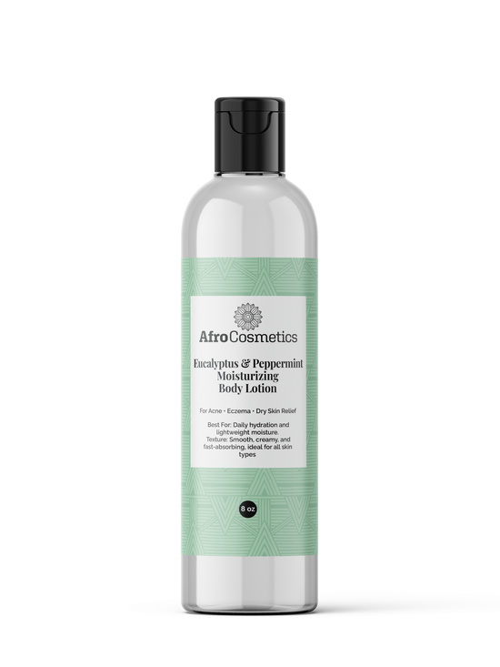 Eucalyptus & Peppermint – Moisturizing Body Lotion (8 oz)